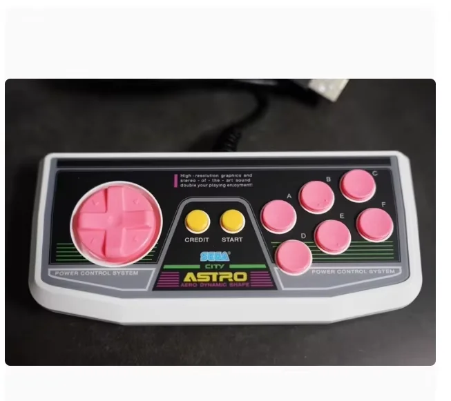 For SEGA Astro City Mini Arcade Original Controller Compatible