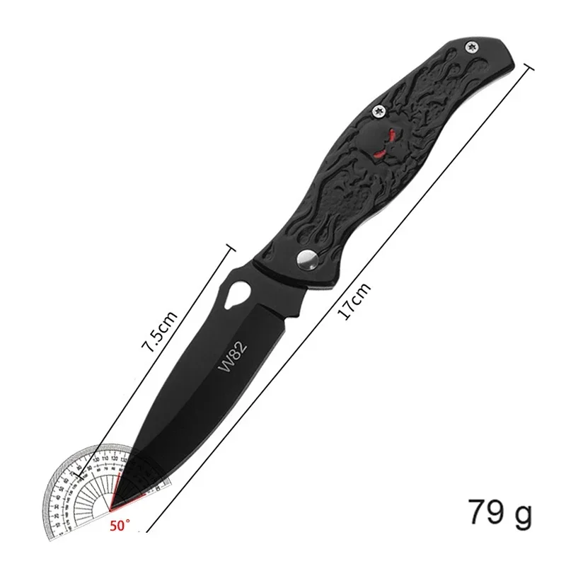 Stainless Steel Folding Knife Fillet Knife fishing boat fishing accessories with PP Handle Easy To Carry Camping Meat Cutting