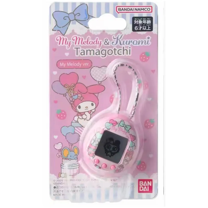 Bandai Tamagotchi Nano My Melody Version Virtual Pet Portable Electronic Game Keychain Sanrio Character For Collectors