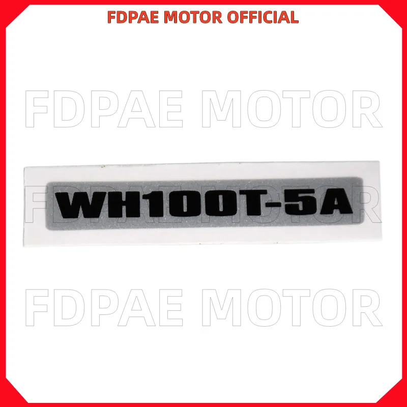 Left / Right Body Cover Sign Decal for Wuyang Honda Wh100t-2c-5a