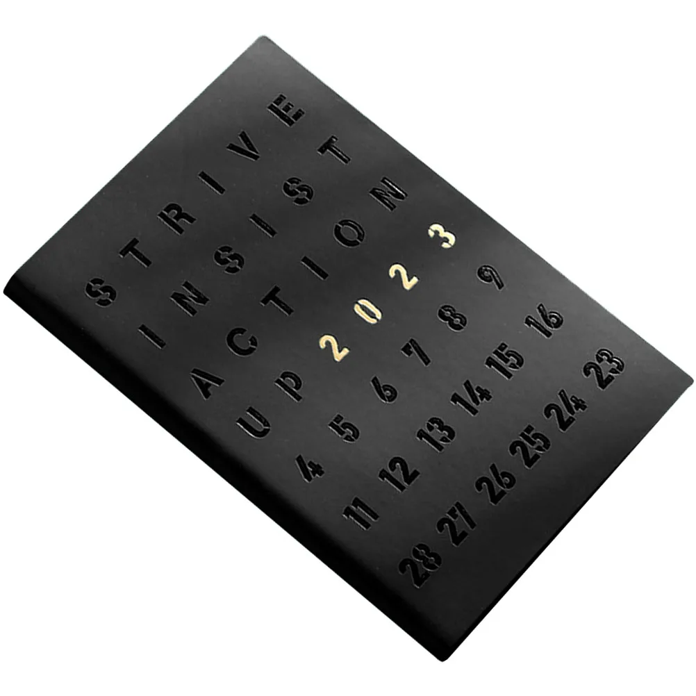 

2023 Notebook Efficient Calendar Schedule Plan Pad Appointment The Weekly Planner