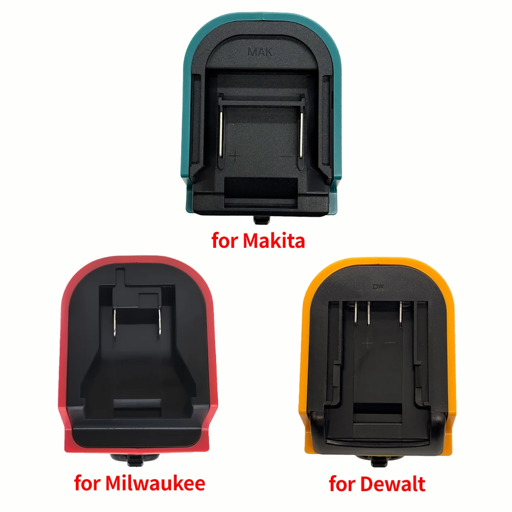 Spannungswandler für Makita/Milwaukee/Dewalt, 20V auf 12V Stromversorgungsadapter, Auto-Zigarettenanzünder mit USB- und Typ-C-Anschluss – Detail 3