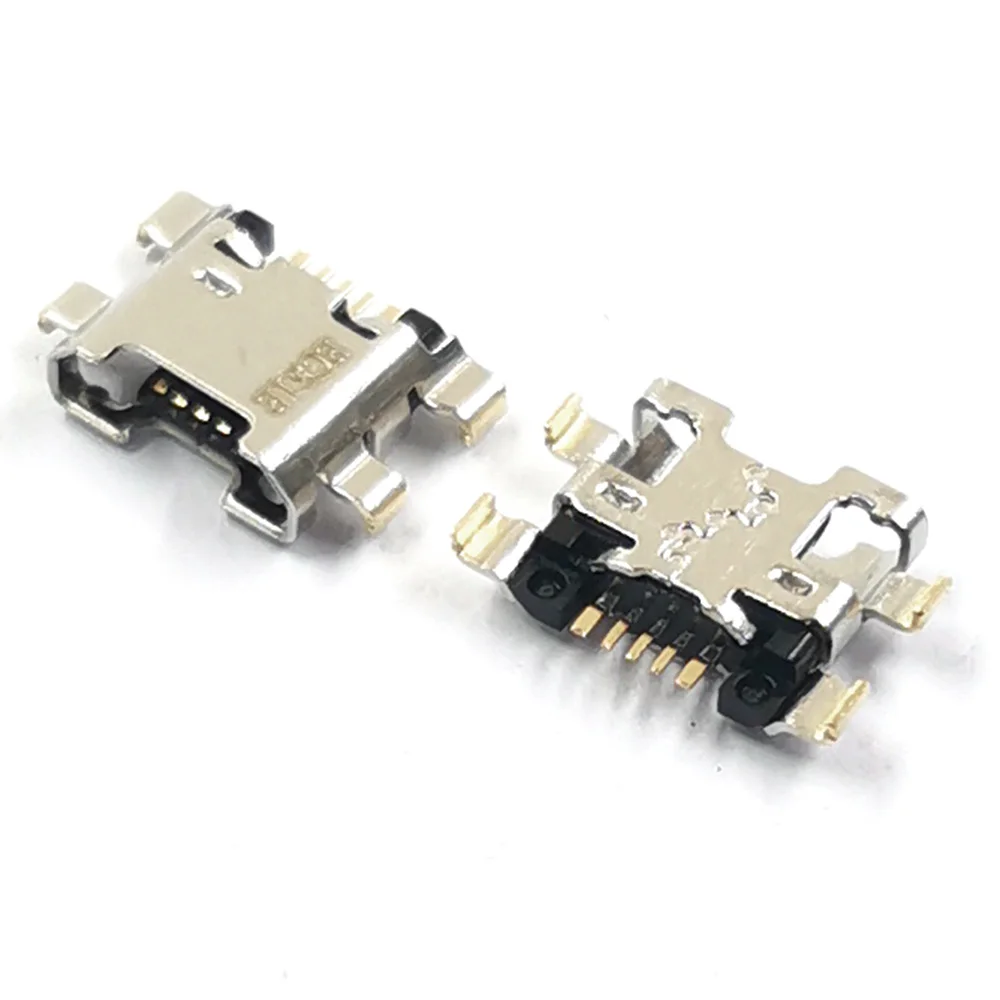 10 قطعة الأصلي لهواوي التمتع 8 زائد 9 9E 9S 8E Y8S Y5 لايت Y9 2019 نوفا 3I شاحن التوصيل المقبس Usb شحن ميناء موصل
