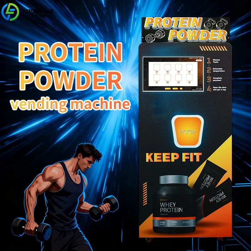 Customized Smart Commercial Protein Shake Vending Machine Touch Screen Multi-Payment Fitness Device