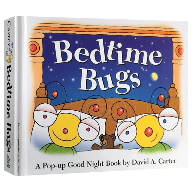 Bedtime Bugs Good Night, David Carter, Children's books aged 3 4 5 6, English picture book, 9781416999607