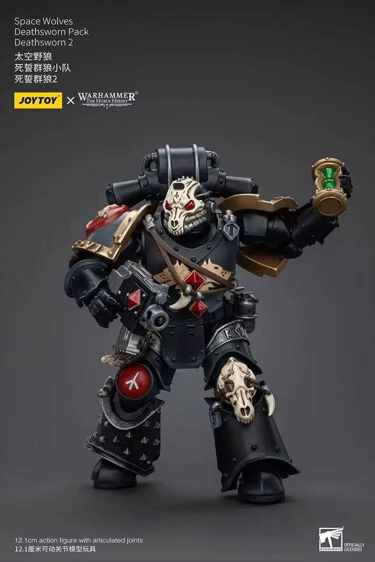 

JOYTOY Space Wolves Warhammer «Хранители Гора» Death Sworn Pack Death Sworn 2, фигурки героев, оригинальные украшения, коллекция кукол