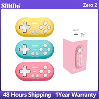 8BitDo Zero 2 Bluetooth Gamepad Wireless Game Controller for Nintendo Switch Windows Android macOS NS OLED Game Accessories