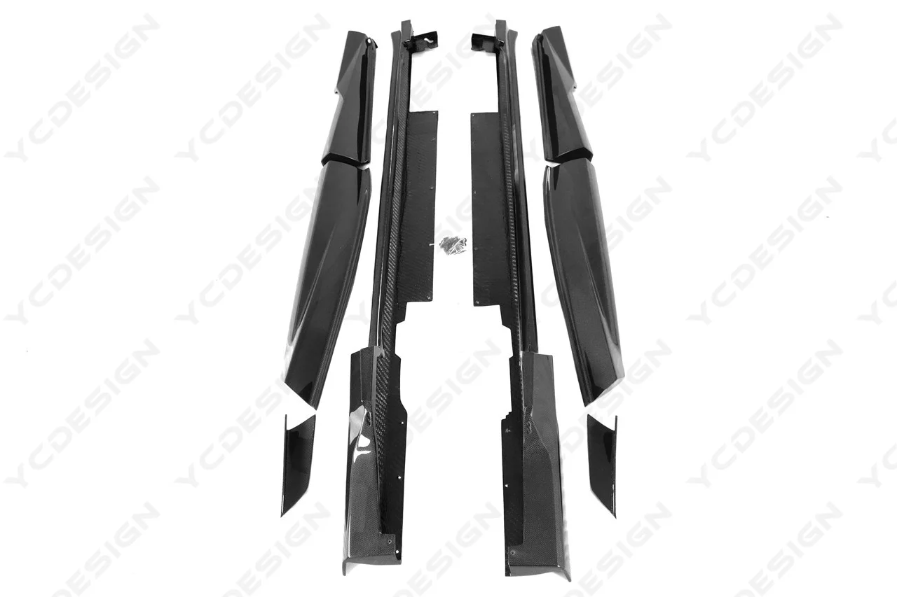 New Arrival PCF Partial Carbon Fiber Bodykit Fit For 2023-2026 Ferrari Purosangue FUV Non Wide Body Kit Hood Bumper Side Skirts