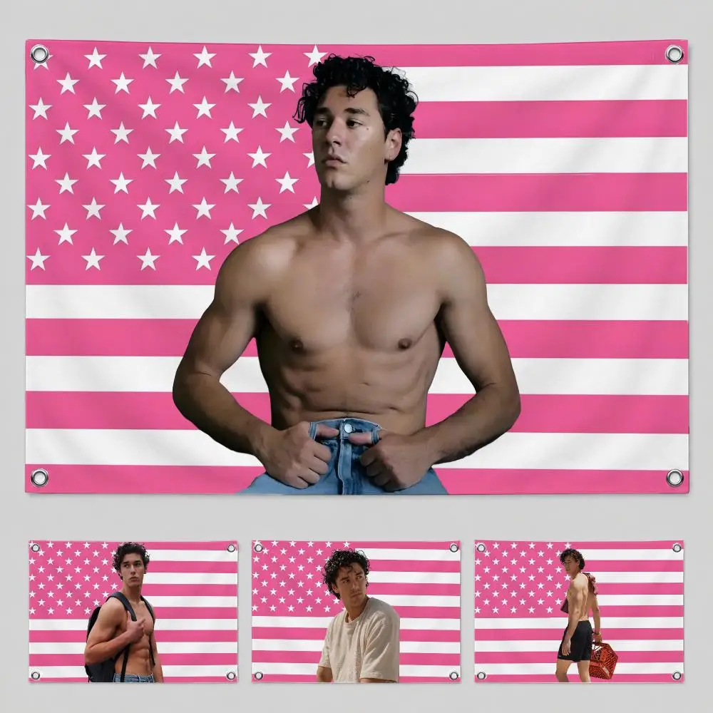 Celebrity Garrett Graham Flags Home Yard & Garden Decor Banner - Indoor Outdoor Wall Hanging Flag