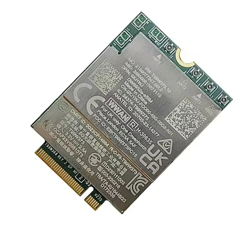Foxconn T99W373 DW5932e eSim Snapdragon X62 Global 5G Modem LTE Cat19 M2 Wireless WWAN For Latitude 7350 7450 7650 9450