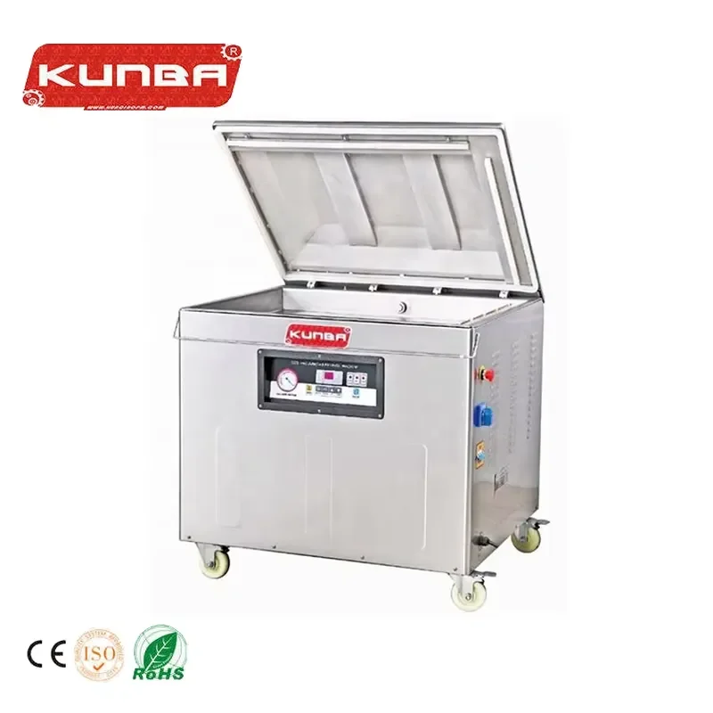 2026 KUNBA DZ-800/2L Fully Automatic Electric Multifunctional Commercial Sealing Chamber Packaging Machine Vacuum Packer for