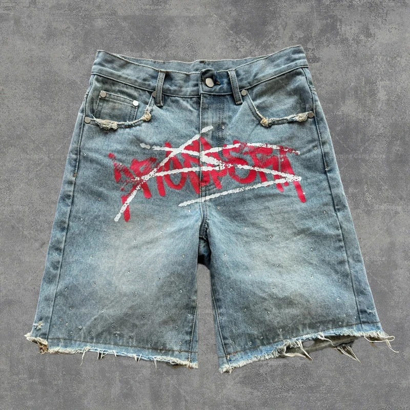 Y2K Letter Sume 2 Piece Shirt Set Rugby Diamond Stripe Polo Shirt  Vintage Classic Unisex Oversized Long Sleeve Shirt Set Jeans