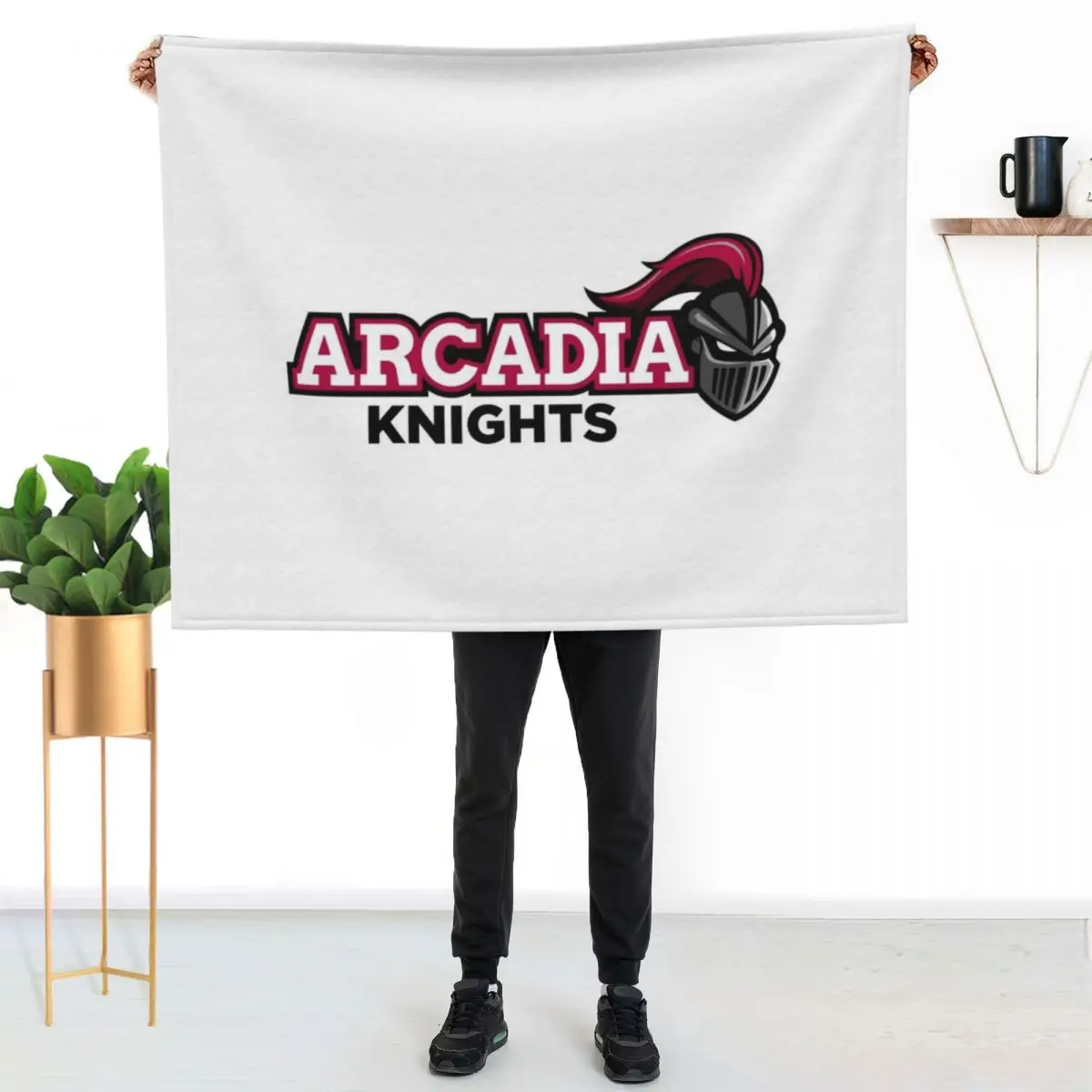Arcadia knights Throw Blanket Luxury Thicken Blankets For Sofas wednesday Hair Blankets For Bed Luxury Designer Blankets