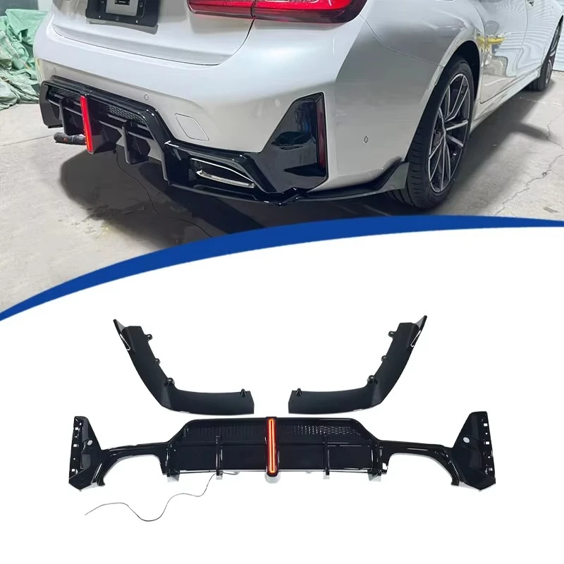 High Quality Hot Sell PP Material Diffuser For  Series 3 G20 Lci 2023-2026 Led Diffuser Rear Lip