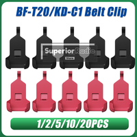 Walkie Talkie Belt Clip 1/2/5/10/20PCS Belt Clip For Baofeng BF-T20 Retevis RT622 RT22S For WLN KD-C1 KD-C2 Two Way Accessories