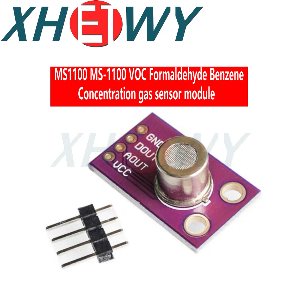 CJMCU-1100 MS1100 MS-1100 VOC Gas Sensor Module Formaldehyde Benzene Concentration Gas Induction 100mA Breakout for