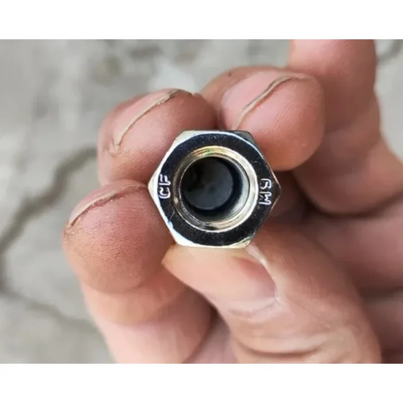 Cap Nut M9 for Shimano Front Hub Dynamo Solid Axle Replacement Y31414210 2pcs/10pcs