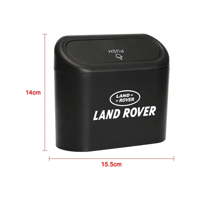 Car Trash Can Storage Box Vehicle Multifunctional Garbage Dust Case For Land Rover Range Rover Sport Evoque Discovery 4 5 Freela