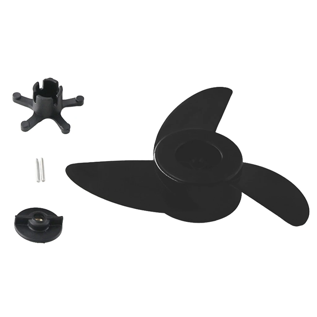 Durable Marine Boat Propeller Three Blade Plastic Electric Motor Propeller for ET44L ET54L D65 Accessories