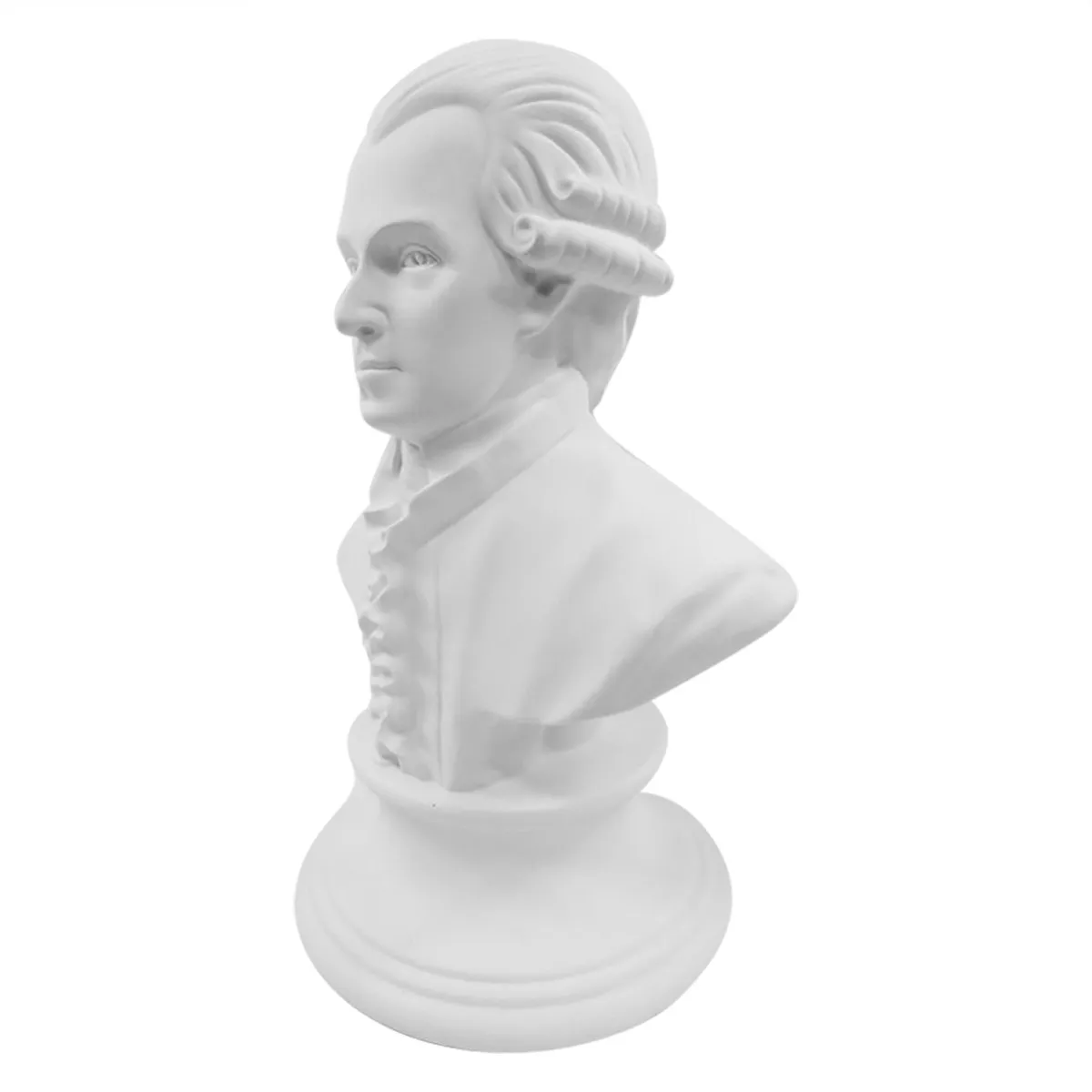 Premium Head Bust Statue Smooth Finish Wear Resistant Realistic Detail Resin Sculpture for Sketching Practice and