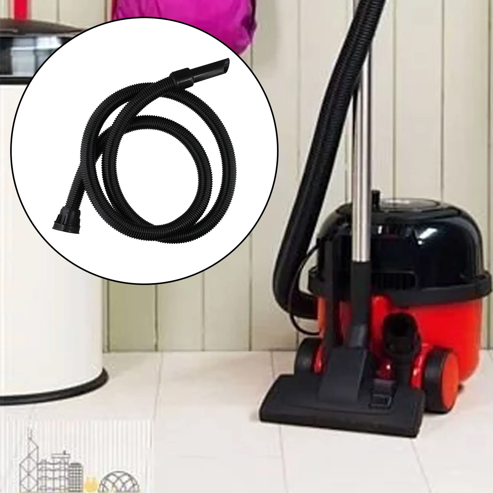 

2.5 Metre Hose Cylinder Vacuum Hose For Cleaning Highly Matched With Equipment No Kinking Or Snagging For Numatic HVR160-11