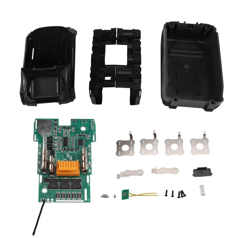 IALJ-For 10X21700 Battery Case Li- Battery Charging Full-Featured Protection Board For Power Tools
