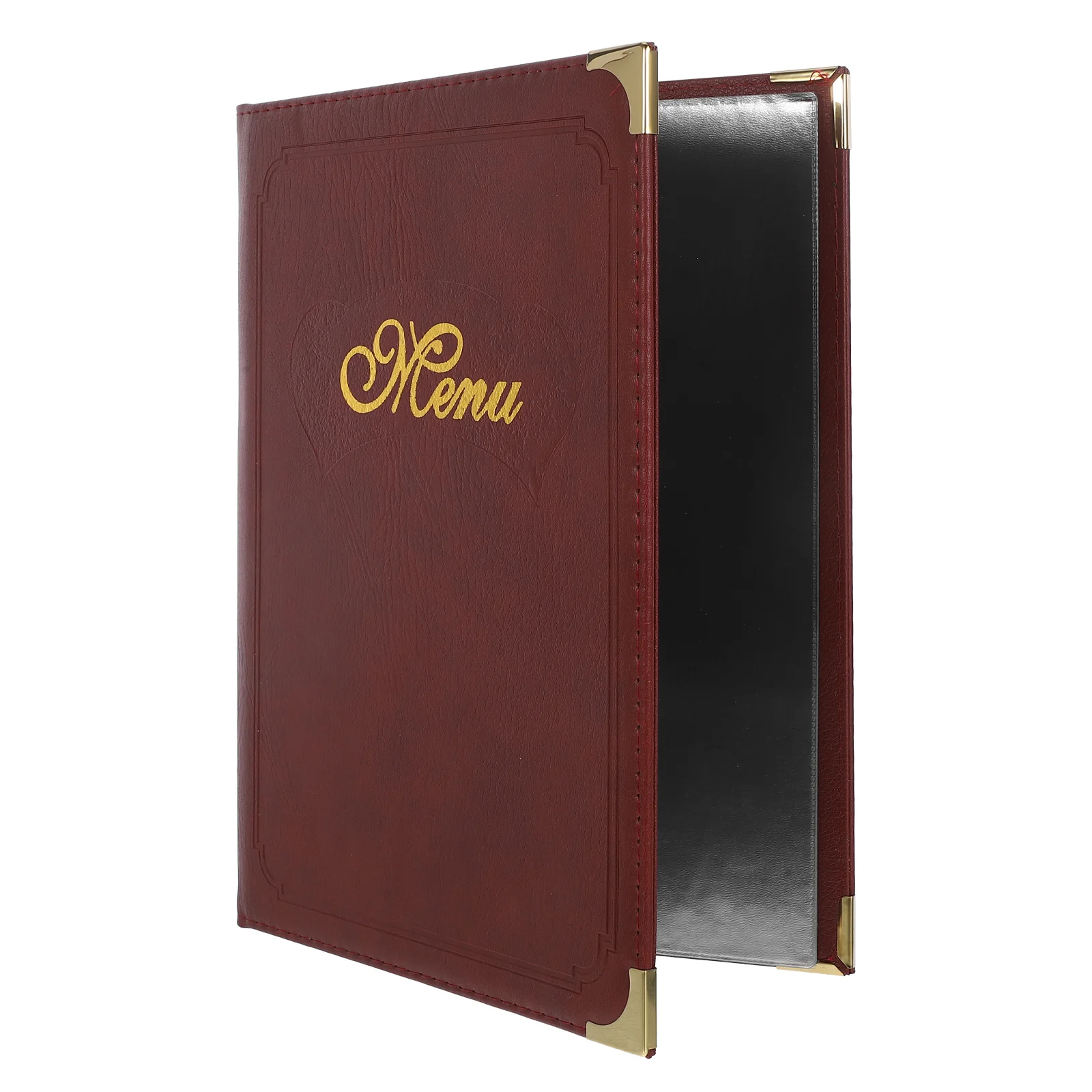 

Menu Cover Books 7 Page Pu Pvc Protector For Restaurant Hotel Cafe Menu Holder Covers Supplies Binder Sleeve