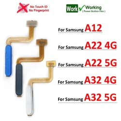 Neu für Samsung A12 A22 A32 4G 5G Finger abdrucks ensor Home Return Key Menü Taste Flex Ribbon Kabel