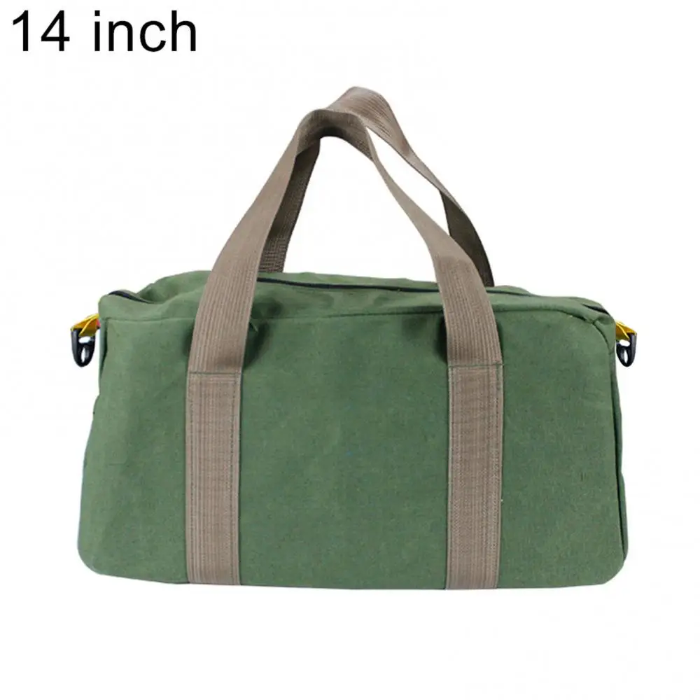 Portable Durable Thick Canvas Pouch Tool Bags Storage Organizer Instrument Case For Electrical Tool Tote Bag Multifunction Case