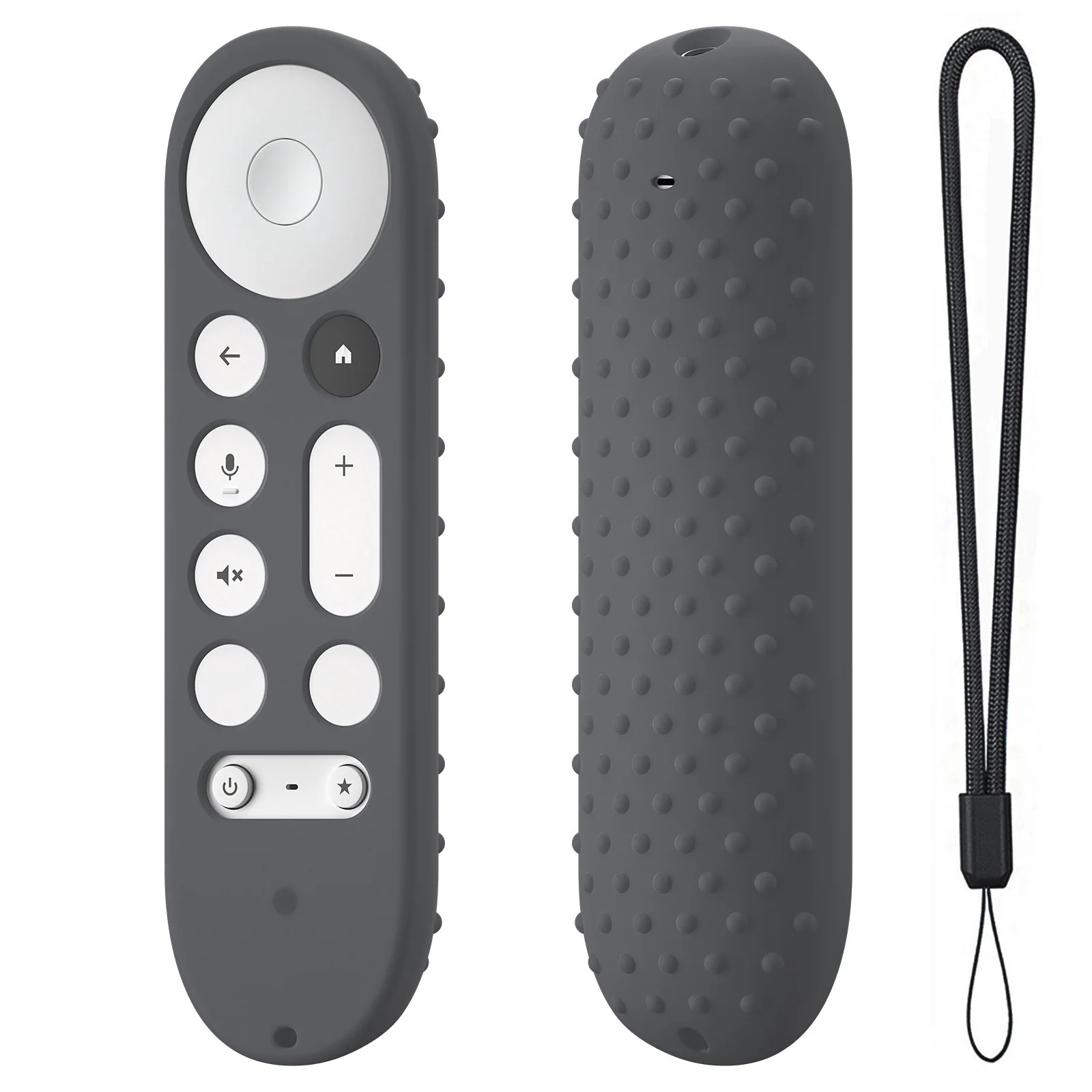 Google Silikon-Fernbedienungsabdeckung für Google TV Streaming 4K TV 2024, kompatibel mit Google GY3LE Remote – Detail 18