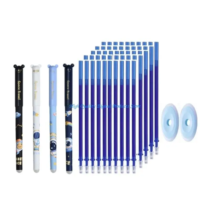 

Стираемая гелевая ручка U2JE со стержнями и ластиками для ведения студенческих дневников