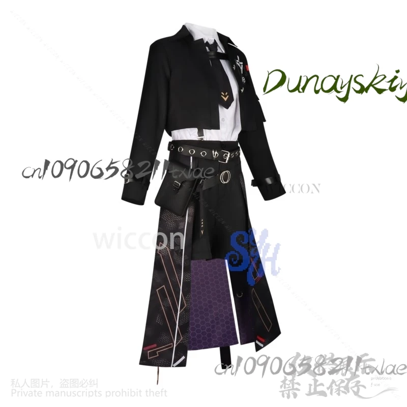 أنيمي لعبة الحب والمساحة العميقة تأثيري البطلة الأسود الشرير معطف فستان سترة النوم الظل لوليتا الباروكات حفلة الهالوين مخصصة