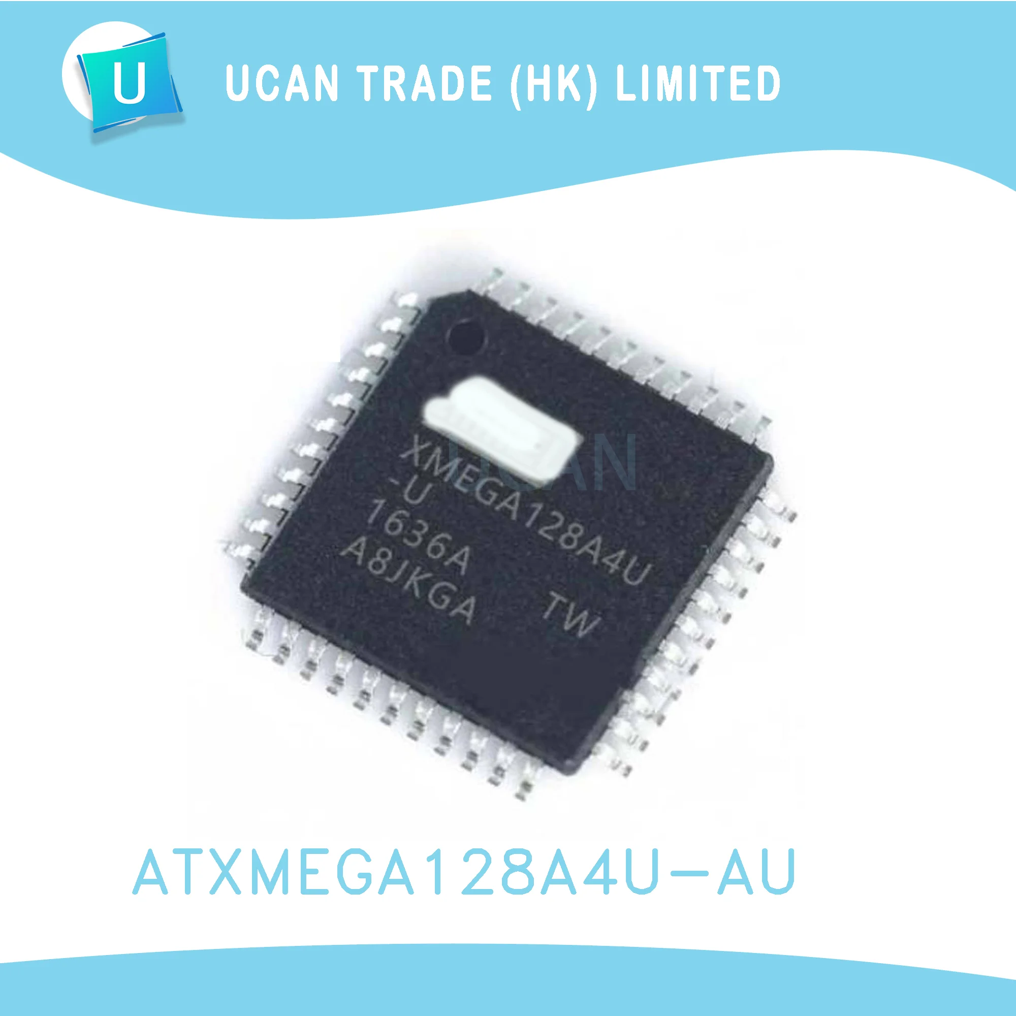 1PCS TQFP-44 ATXMEGA128A4U ATXMEGA128A4U-AU Microcontroller Original and New