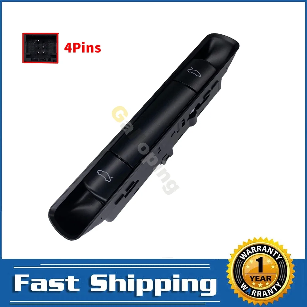 

Hood Decklid Trunk Open Release Assy Switch Trunk Pack Button Console For Porsche 911 Boxster Cayman 99761310502A05