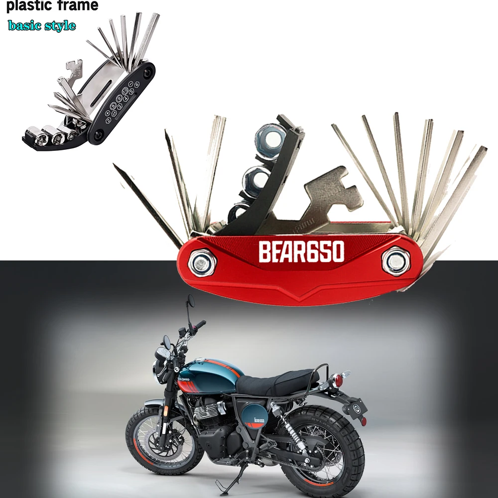 For Royal Enfield Bear 650 Bear650 2025 2026 Universal Motorcycle Accessories Tool Repair Screwdriver Set With