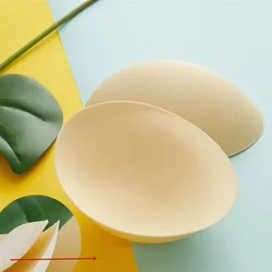 Thicken Spong Oval Round Bra Pads Bikini Chest Cup Push Up Insert for Women Swimsuit Padding Removeable Enhancer Bra Pads