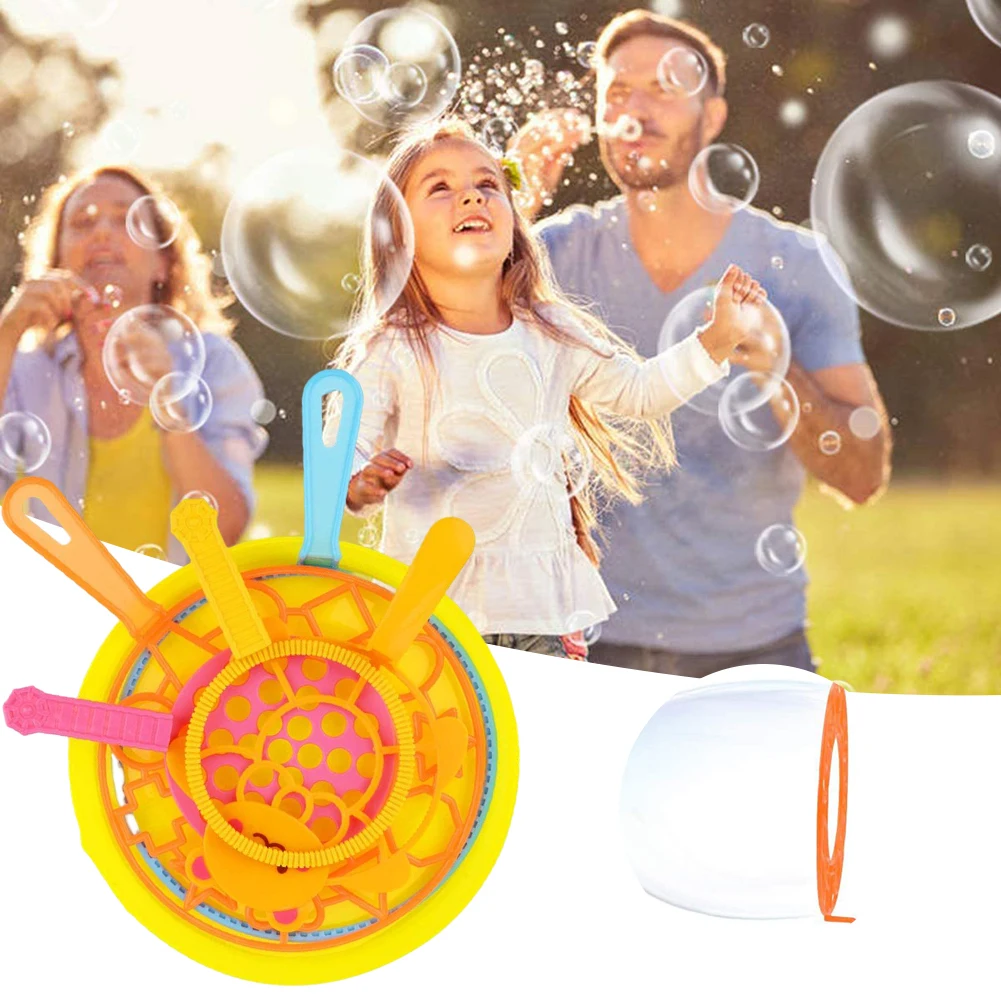 Muti-Size Bubble Maker Wands Set Summer Outdoor Bubble Playtime Activity For Birthday Gift