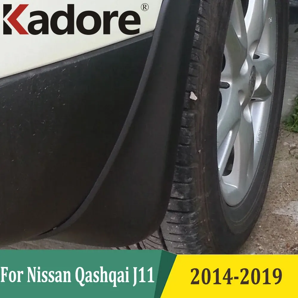 Mudguards For Nissan Qashqai J11 2014 2015-2019 Car Mudflaps Splash Guard Cover Mud Fenders Dirt Protector Exterior Accessories