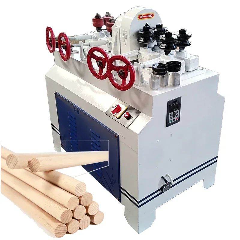 

Full automatic shovel handle forming machine Square log rounding bar Woodworking lathe rounding machine
