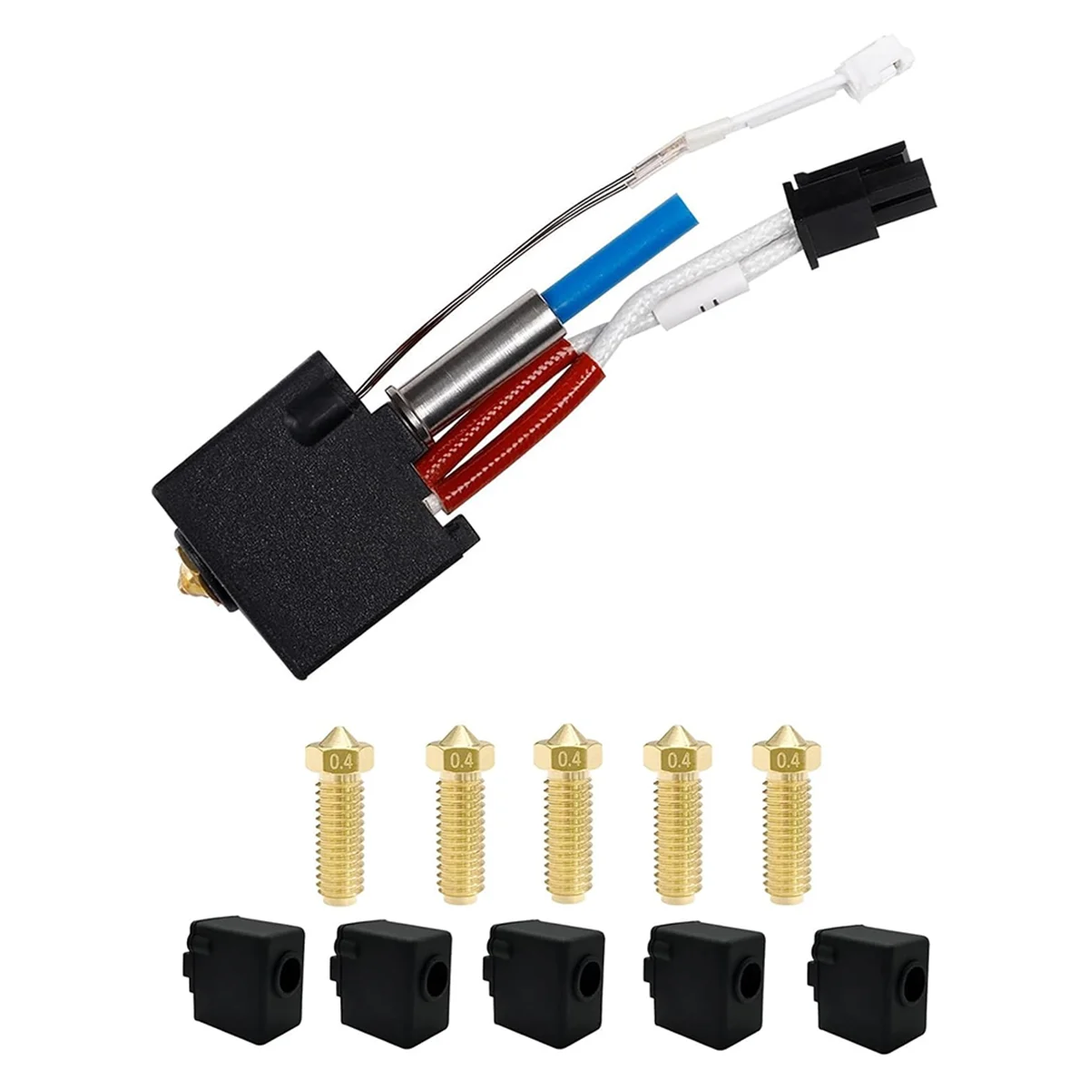 Assembled Print Hot End Kit Head Extruder Replacement Kit for Kobra2,Kobra 2 Neo,Kobra 2 Pro,Kobra2 Plus,3D Printers