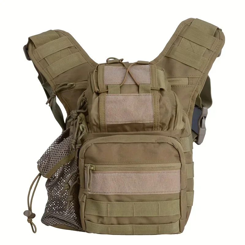 

1pc Tactical Diagonal Package, Bag Men's Outdoor DSLR Camera Bag, Photography Bag, Crossover Tool Handheld Single, Shoulder Moun