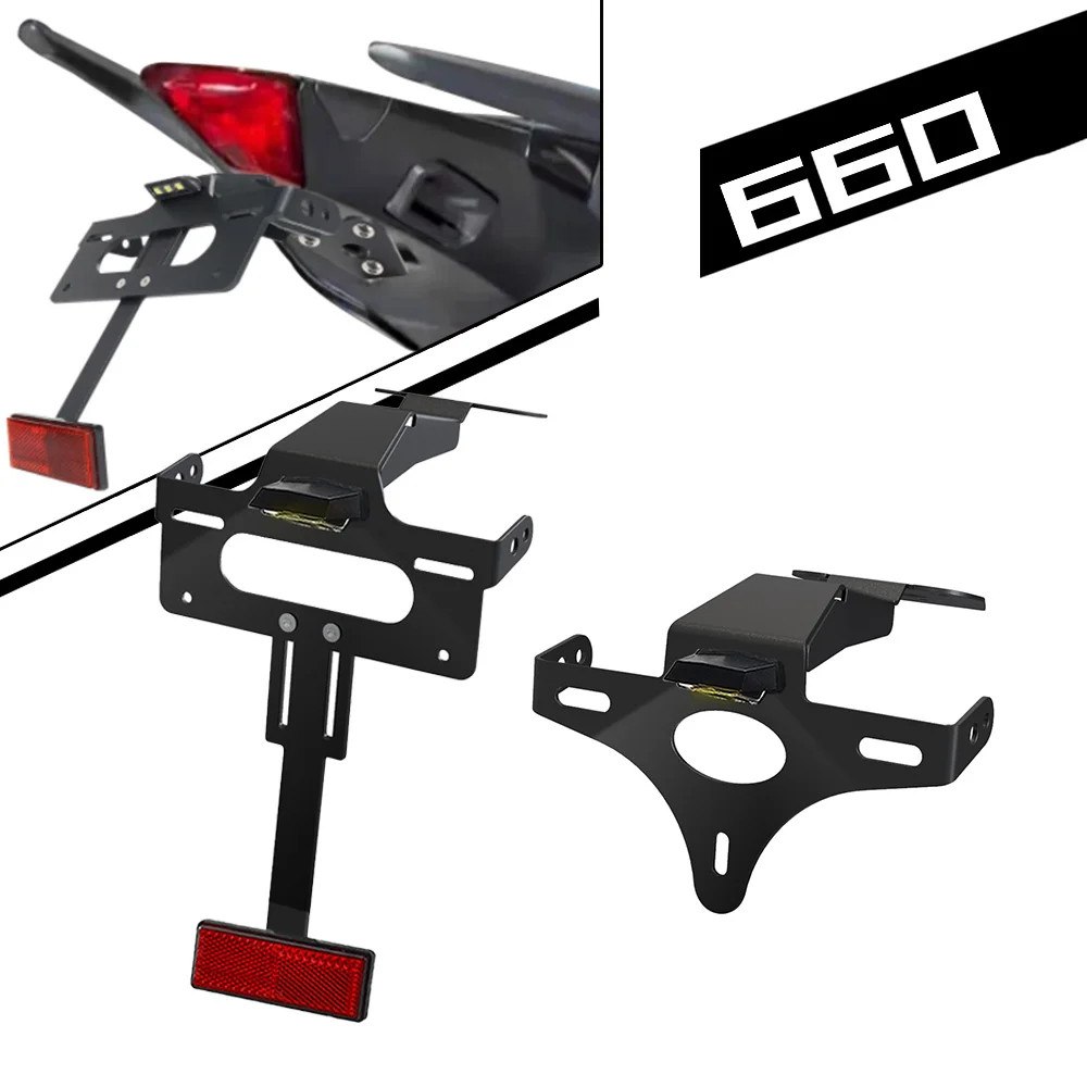 

FOR Tiger Sport 660 Tiger 660 Sport 2022-2025 Motorcycle Rear License Number Plate Holder LED Tail Tidy Fender Eliminator Kit