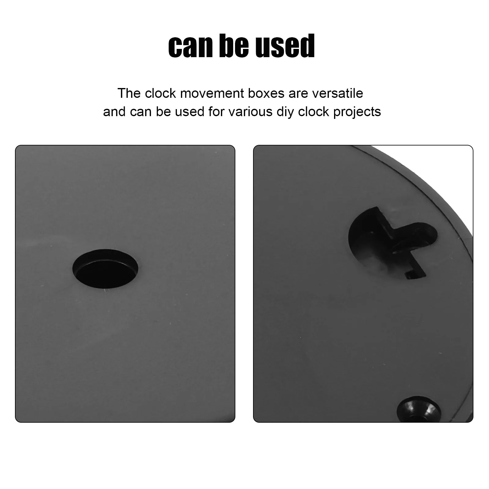 

5Pcs Clock Movement Dust Covers Durable Watch Parts Storage Tray Protective Organizer Box Watch Repair Tools Tray