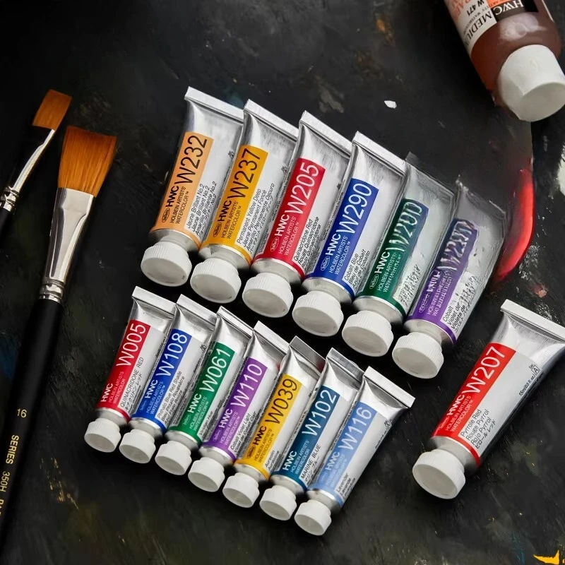 15ml Precipitation Color Fluorescent Color Watercolor Pigment Artwork Painting Graffiti Coloring Auxiliary Watercolor Pigment