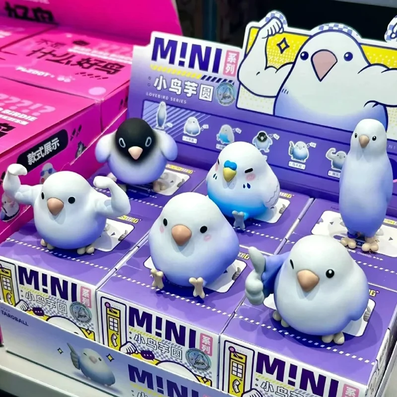 Super น่ารัก Little Bird Taro Ball MINI Series กล่องตาบอดน่ารักอินเทรนด์สะสมตุ๊กตาของขวัญสร้างสรรค์สําหรับคนรักและพัดลมของเล่น