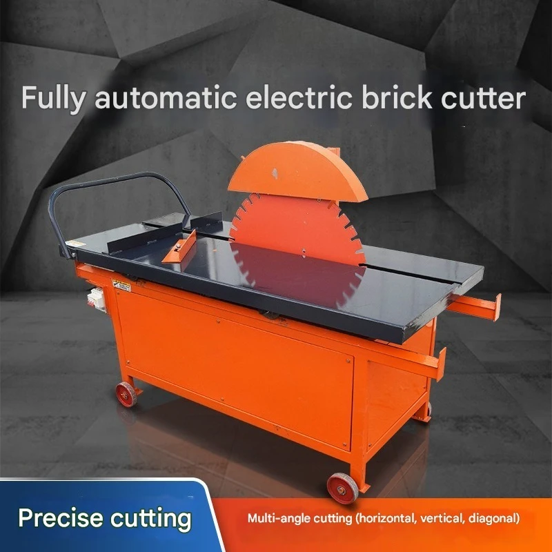 Automatic Block Cutter Machine Benchtop Foam Brick Saw For Aerated Concrete Block Lightweight Brick Porcelain Tile Chamfering