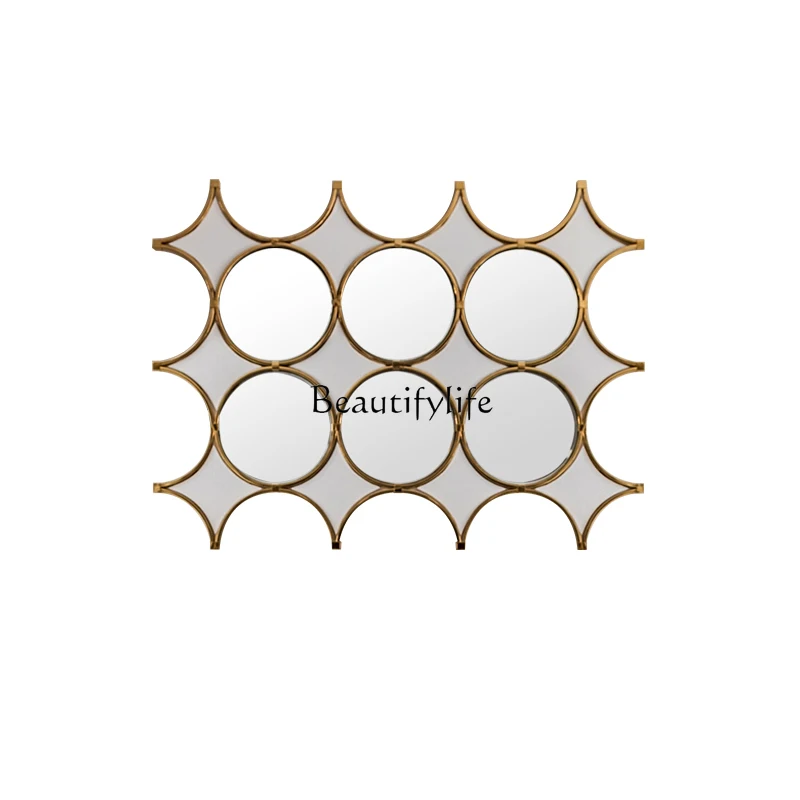 

Entrance wall decoration wall decoration mirror living room wall decoration dining room sofa