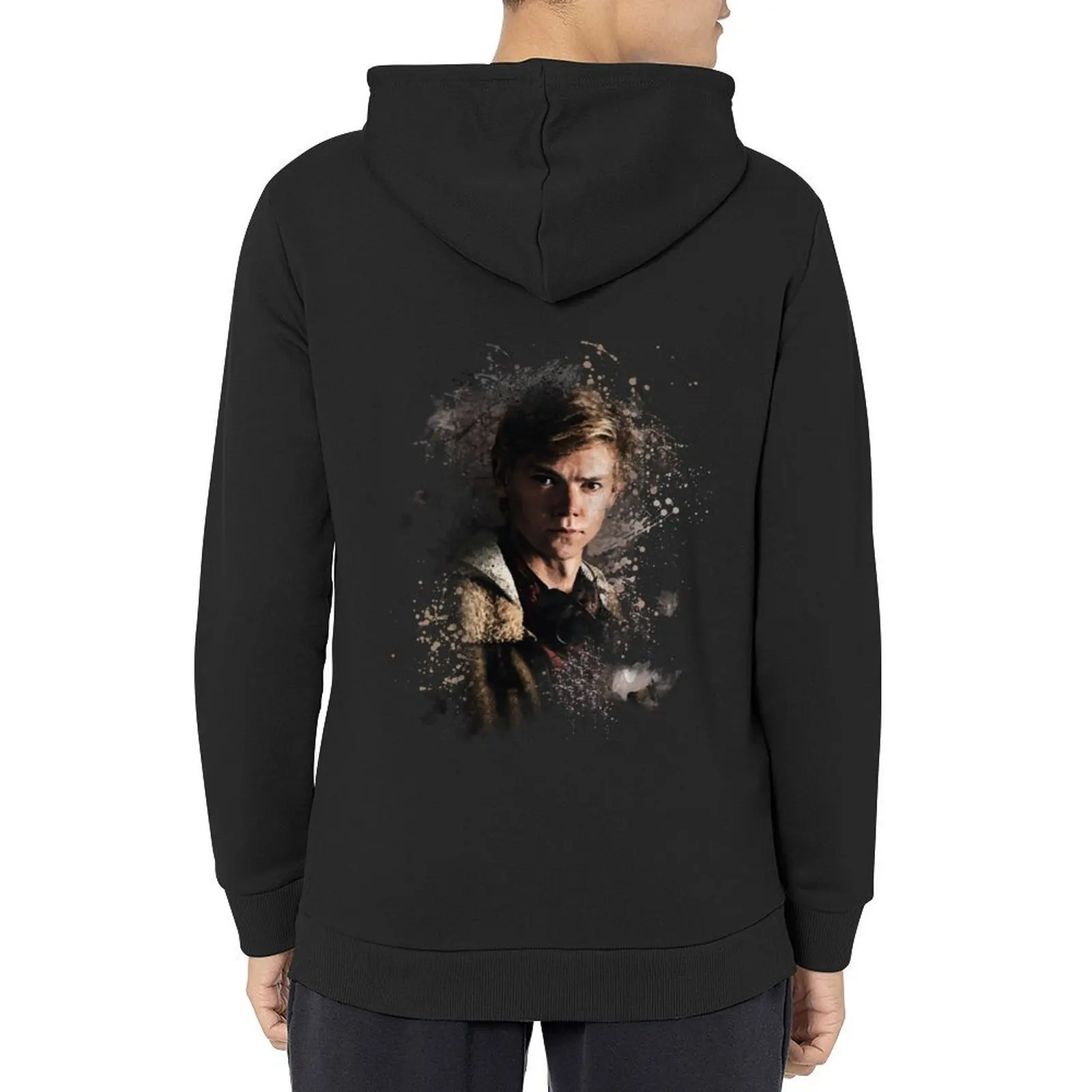 

Newt - Maze Runner: Death Cure Painting Design Color Hoodie aesthetic clothing mens clothes anime clothes hoodie man