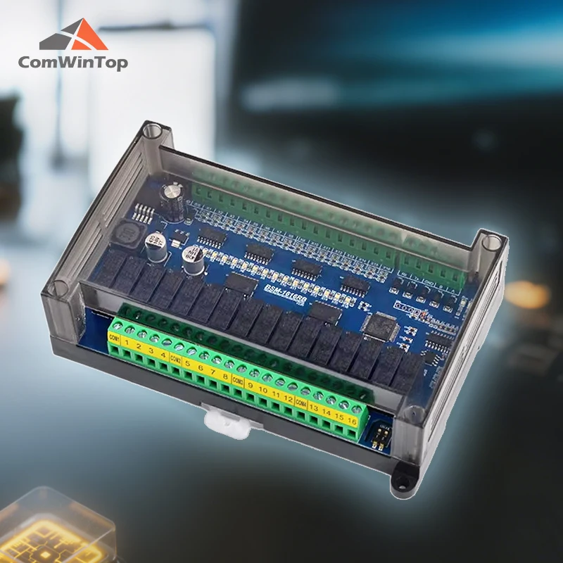 

CWT-BK-1216 12Di/16Do Модуль цифрового ввода и вывода RS485 Modbus Rtu Io