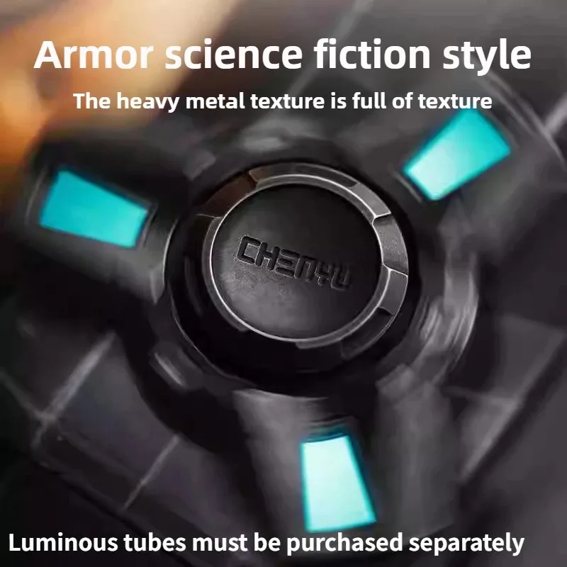 Chenyu EDC CY Mecha Trójstronicowy Mechaniczny Metalowy Ergonomiczny Spinner Antystresowy Zabawka Biurkowa